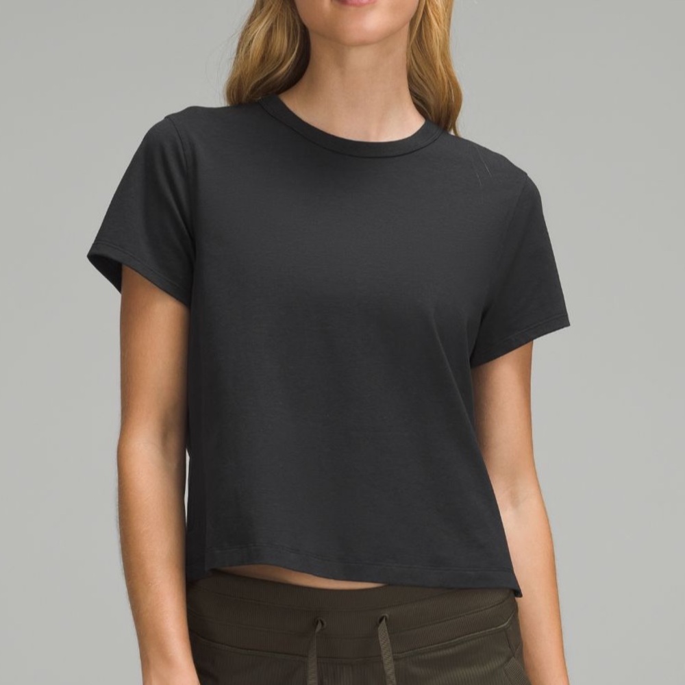 Lululemon Classic-Fit Cotton-Blend T-Shirt size 4